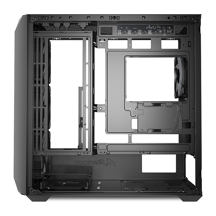 Sharkoon MK3 RGB Micro Torre Negro Sharkoon MK3 RGB Micro Torre Negro
