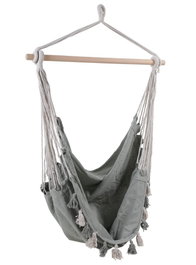 DKD Home Decor Silla Colgante Terraza Y Jardin Verde 50 x 135 x 100 cm
