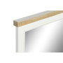 DKD Home Decor Espejo de Paulownia Beige 90x60 cm