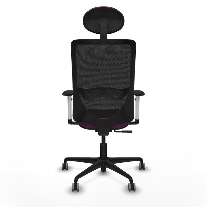 PIQUERAS Y CRESPO Silla de oficina Zulema con Mecanismo Sincro, Morado y Negro PIQUERAS Y CRESPO Silla de oficina Zulema con Mecanismo Sincro, Morado y Negro