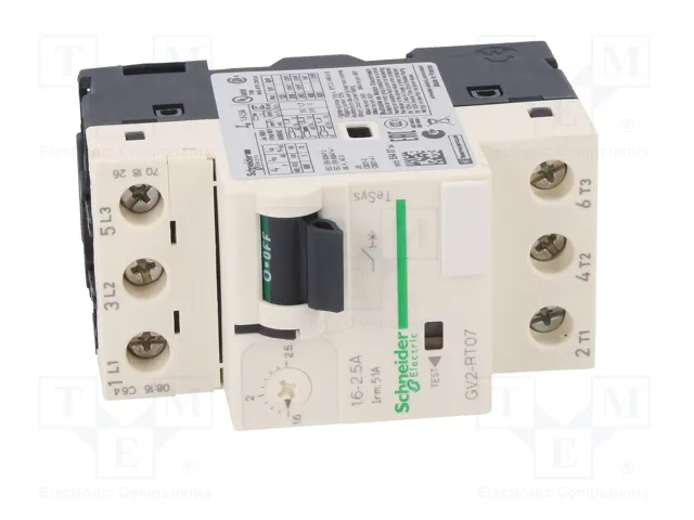 SCHNEIDER ELECTRIC Interruptor motorizado GV2RT07 0,75kW 230÷690VAC