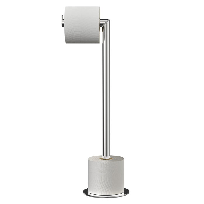 Joseph Joseph EasyStore Luxe Soporte 2 en 1 para Papel Higiénico en Acero Inoxidable