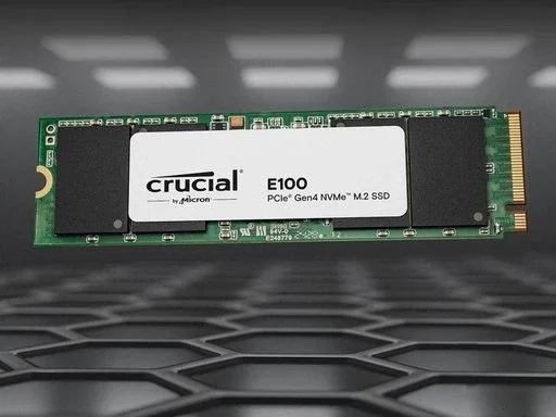 Crucial E100 1 TB M.2 NVMe PCIe 4.0