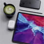 Satechi USB-C Wireless Charging Dock para AirPods, Blanco / Gris
