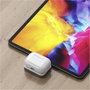 Satechi USB-C Wireless Charging Dock para AirPods, Blanco / Gris