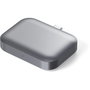 Satechi USB-C Wireless Charging Dock para AirPods, Blanco / Gris