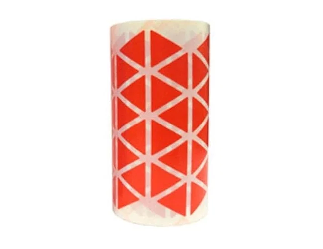 Apli Gomets Triangulares Rojos de 20 mm, Rollo de 2.832 Unidades