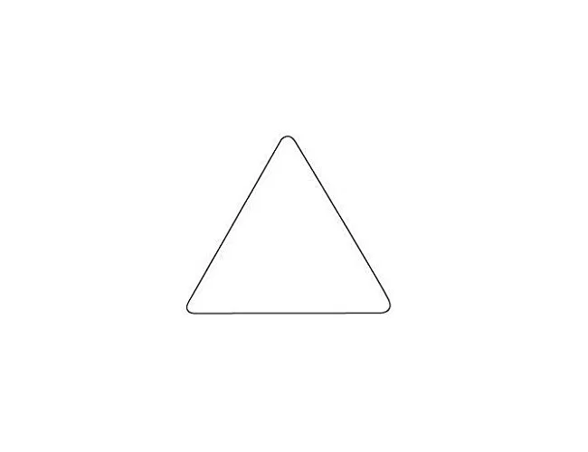 Apli Gomets Triangulares Rojos de 20 mm - Rollo de 2832 Unidades Apli Gomets Triangulares Rojos de 20 mm - Rollo de 2832 Unidades
