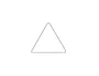 Apli Gomets Triangulares Rojos de 20 mm - Rollo de 2832 Unidades