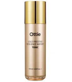 Ottie Gold Line Loción tónica Hidratante, Humectante y Antiarrugas de 130 ml