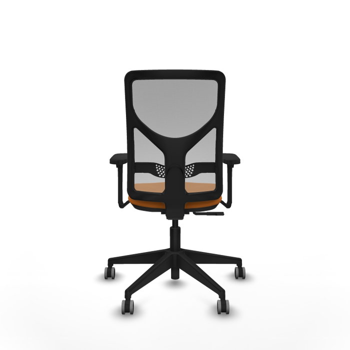 PIQUERAS Y CRESPO Silla de oficina Motilla con mecanismo Sincro, Naranja y Gris PIQUERAS Y CRESPO Silla de oficina Motilla con mecanismo Sincro, Naranja y Gris