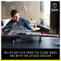 LEGO Star Wars Crucero de Ataque Clase Venator de la República 75367 5374 Piezas