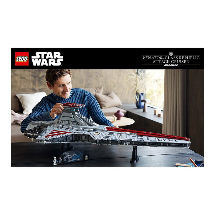 LEGO Star Wars Crucero de Ataque Clase Venator de la República 75367 5374 Piezas