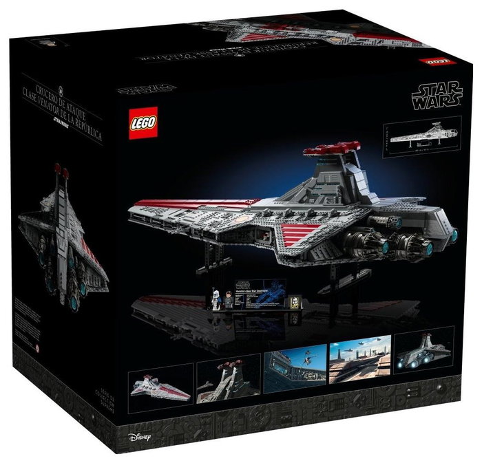 LEGO Star Wars Crucero de Ataque Clase Venator de la República 75367