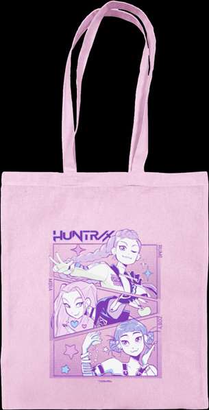 Pyramid International Bolso de Mano Totebag Rosa K-Pop Demon Hunters Pyramid International Bolso de Mano Totebag Rosa K-Pop Demon Hunters