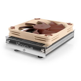 NOCTUA NH-L9a-AM5 Refrigerador de Aire para AMD AM5, Ventilador 92 mm, Compacto y Silencioso, Color Beige/Marrón