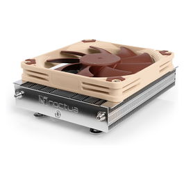 NOCTUA NH-L9a-AM5 Refrigerador de Aire para AMD AM5, Ventilador 92 mm, Compacto y Silencioso, Color Beige/Marrón