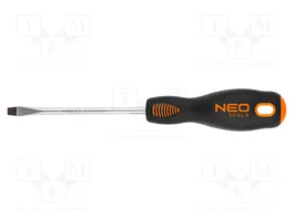 NEO TOOLS Destornillador plano estándar SL 5,5 100mm