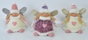 DKD Home Decor Surtido de 3 Figuras de Elfos Multicolor