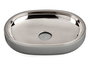 Berilo Jabonera Plateada Gris Plástico 13x9.5x2.5 cm (Set de 12)