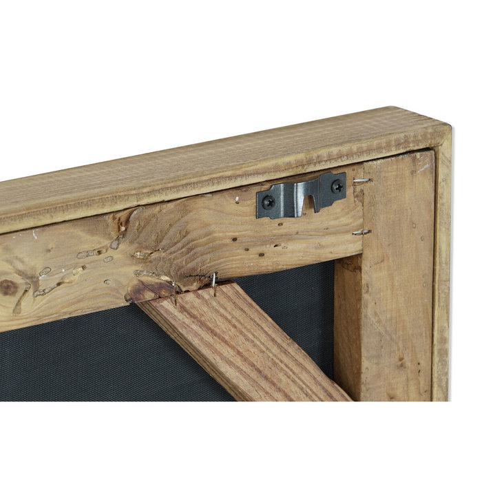DKD Home Decor Cuadro de Madera Reciclada 42x62 cm Natural