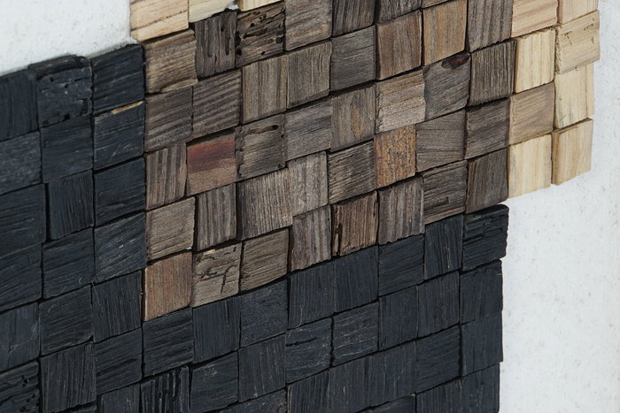 DKD Home Decor Cuadro Natural Multicolor Madera Reciclada 4 x 62 x 42 cm Hecho a Mano DKD Home Decor Cuadro Natural Multicolor Madera Reciclada 4 x 62 x 42 cm Hecho a Mano