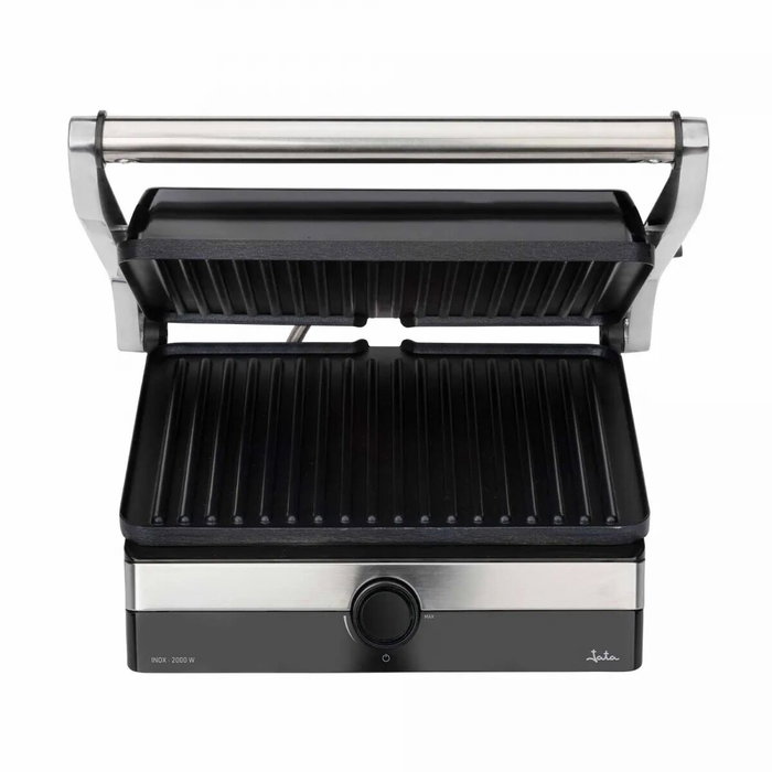 Jata Hogar Grill de asar doble 2000 W con apertura de 180°