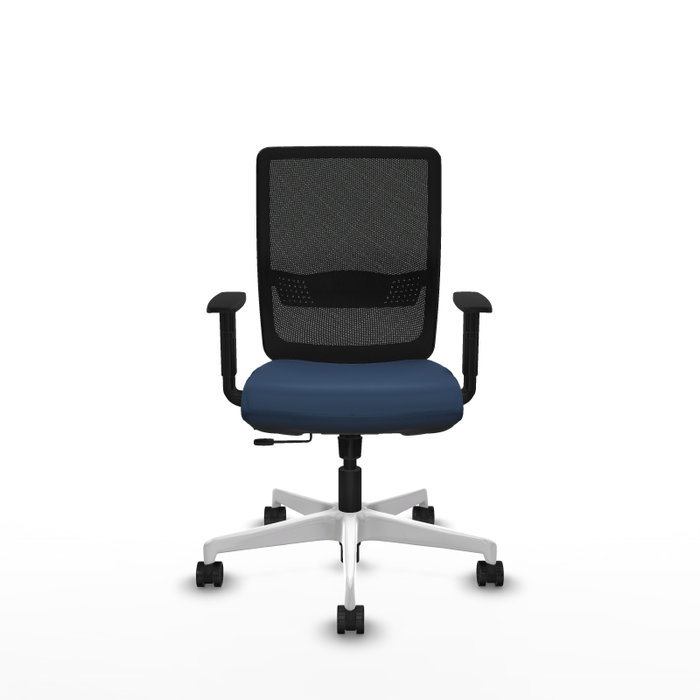 PIQUERAS Y CRESPO Silla de oficina Haches Azul marino y Negro PIQUERAS Y CRESPO Silla de oficina Haches Azul marino y Negro