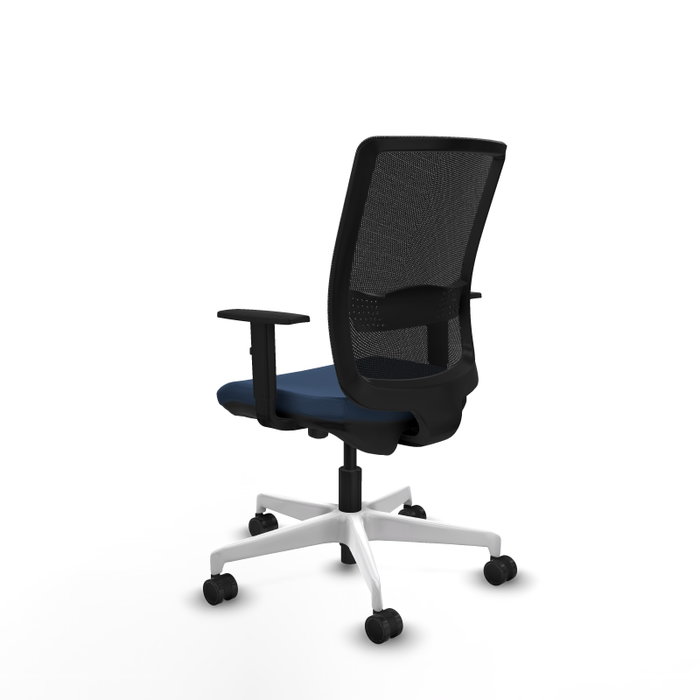 PIQUERAS Y CRESPO Silla de oficina Haches Azul marino y Negro PIQUERAS Y CRESPO Silla de oficina Haches Azul marino y Negro