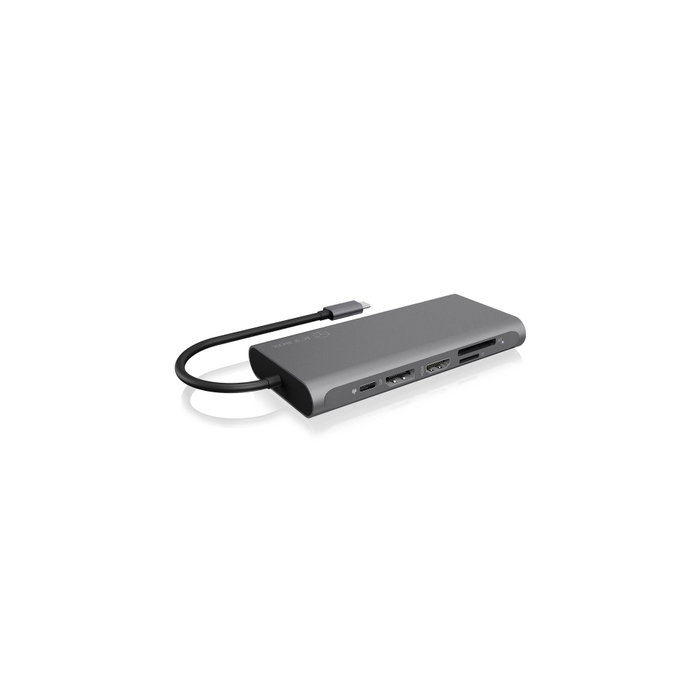 ICY BOX IB-DK4050-CPD Docking Station 12-en-1 USB-C 100W PD ICY BOX IB-DK4050-CPD Docking Station 12-en-1 USB-C 100W PD