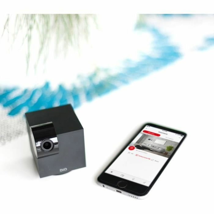 Dio Connected Home DIOCAM-RI01 Cámara de Vigilancia HD Interior Wi-Fi Giratorio 1080P