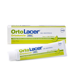 ORTOLACER gel dentífrico lima