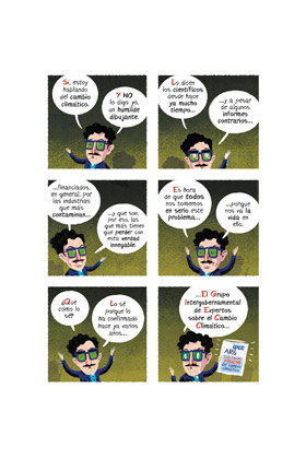 Astisendo Grupo Editorial, S.L. EL METEORITO SOMOS NOSOTROS. UN COMIC SOBRE EL CAMBIO CLIMATICO