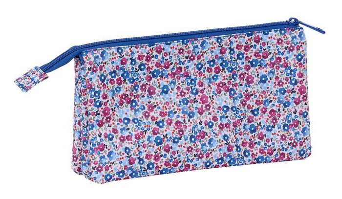 Safta Porta Lápices flores coimbra azul 22x12x3 cm Safta Porta Lápices flores coimbra azul 22x12x3 cm