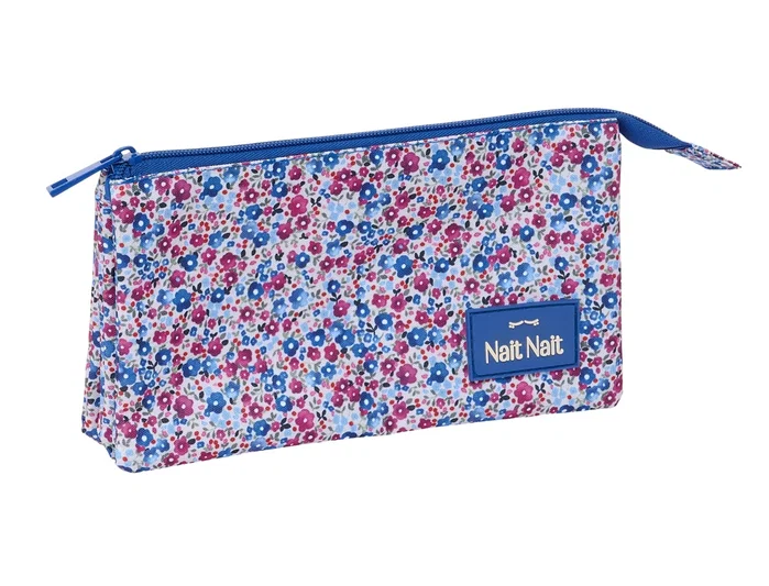Safta Estuche portatodo Flores Coimbra Azul Safta Estuche portatodo Flores Coimbra Azul