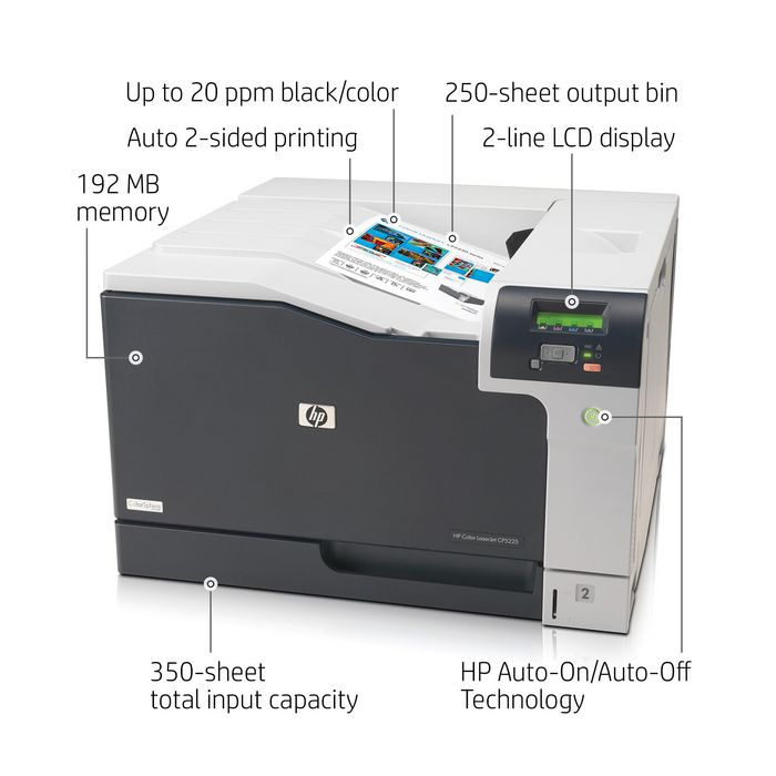 HP Color LaserJet Professional CP5225dn A3 HP Color LaserJet Professional CP5225dn A3
