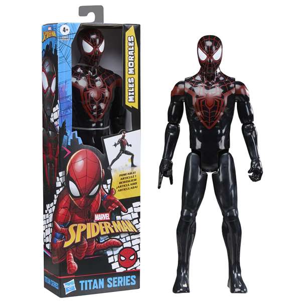 Hasbro Spider-Man Figura Titán Miles Morales