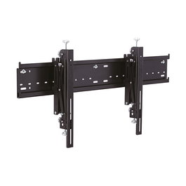 ROLINE Video-Wand-Loesung 17.03.1252 - Soportes de Pared Duales para Digital Signage, Metal Negro, 2 Pantallas, 50 kg