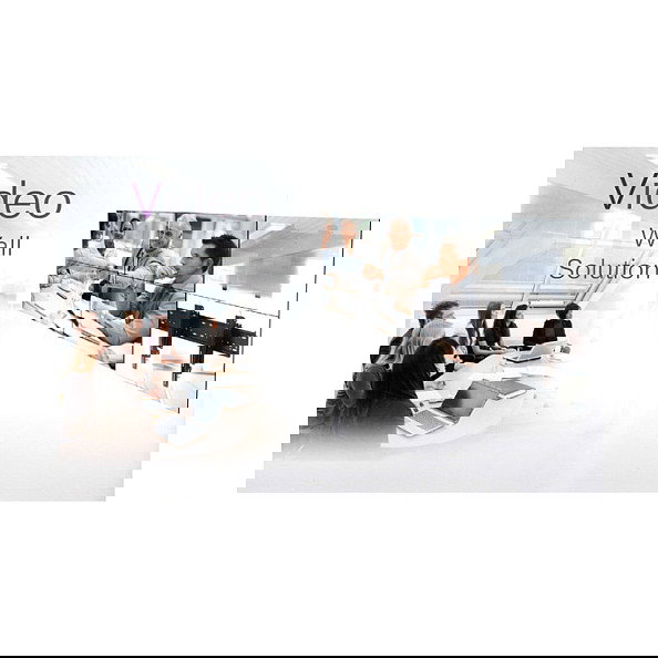 ROLINE Video-Wand-Loesung 17.03.1252 - Soportes de Pared Duales para Digital Signage, Metal Negro, 2 Pantallas, 50 kg