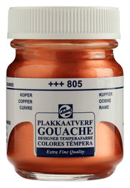 Talens Témpera Extra Fina Cobre 805 Frasco 50 ml