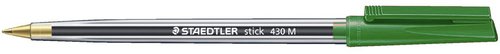 Boligrafo Staedtler 430 Medio Verde (Set de 50) Boligrafo Staedtler 430 Medio Verde (Set de 50)