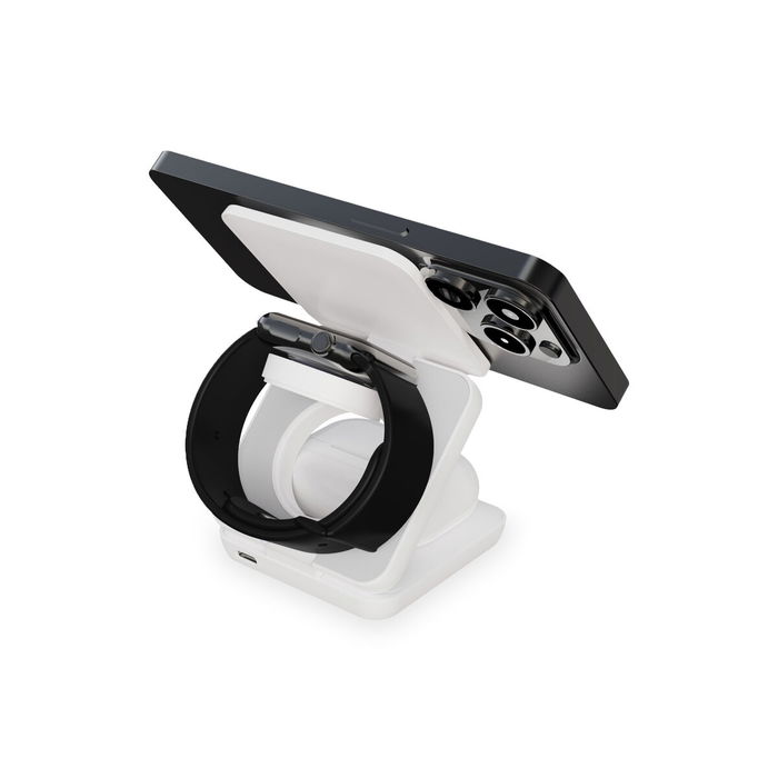 Cargador Inalámbrico KSIX Cube 3en1 Cargador Inalámbrico KSIX Cube 3en1