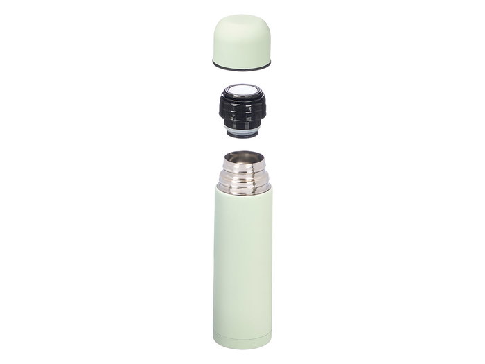 KINVARA Termos de Acero Inoxidable Tacto Suave Surtido 3 Colores 500ml