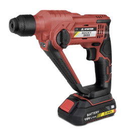 STAYER Martillo Rotativo ROCKY L2022K 18V con 2 Baterías de 2 Ah