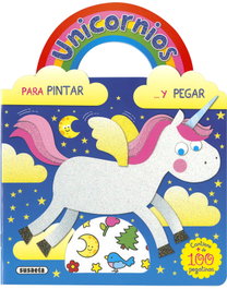 Unicornios para pintar y pegar, Jordi Busquets - SUSAETA EDICIONES