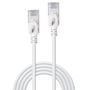 Lindy 1m Cat.6A U/UTP LSZH Ultra Slim Network Cable, Grey