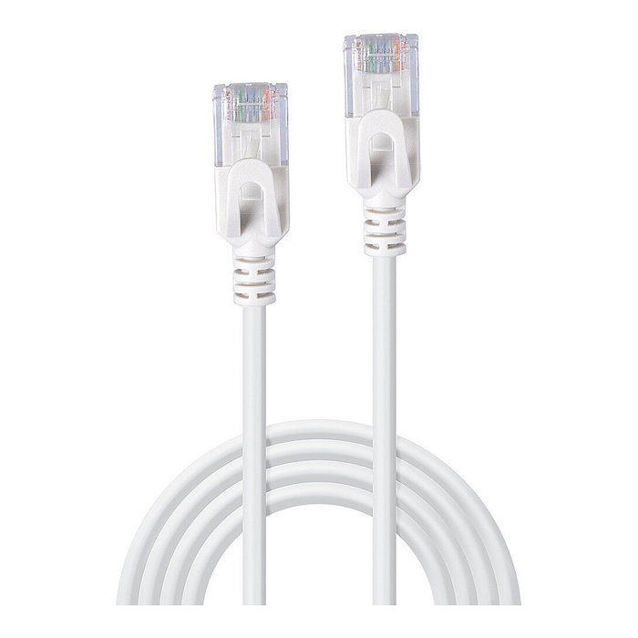 Lindy Cable de Red Cat.6A U/UTP Ultra Slim Gris 1 m Lindy Cable de Red Cat.6A U/UTP Ultra Slim Gris 1 m