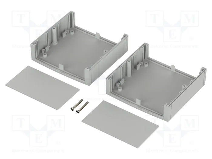 BOPLA UNIMAS Carcasa con panel gris claro