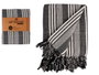 GIFTDECOR Multiusos Rayas Gris Oscuro 235x205cm