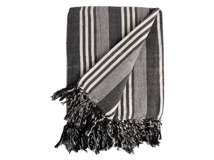 GIFTDECOR Multiusos Rayas Gris Oscuro 235x205cm